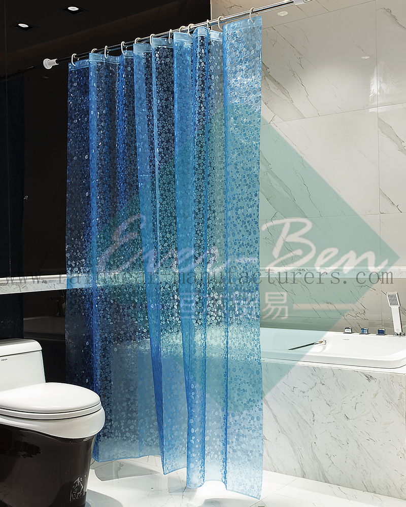013 Clear shower curtain liner
